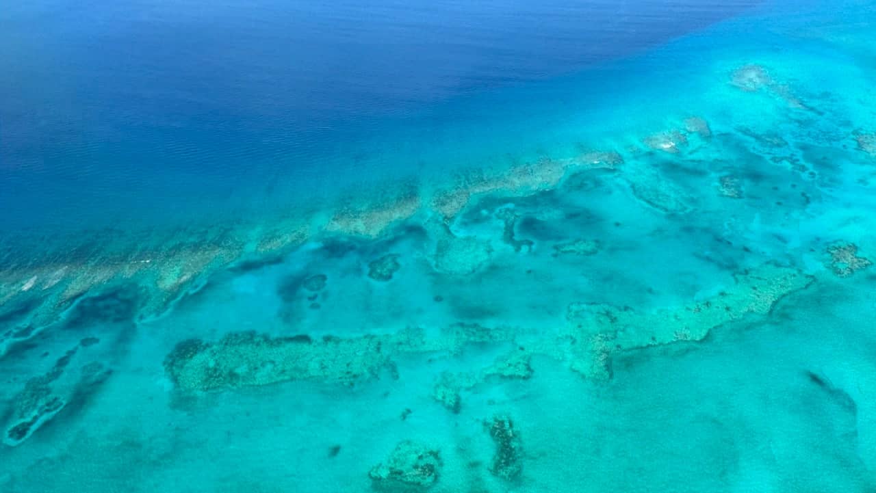 Exumas from above