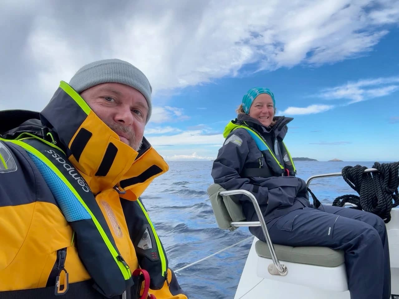 Croatia in May – Two People, One Catamaran, Water in the bilge